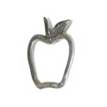 Sıcak satış yeni metal elma meyve charm güneş gözlüğü askısı pin broş moda süs takı aksesuarları 6 adetgrup