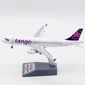 1: 200 Ölçekli Model Simülasyon Kanada Tango Uçağı A320 C-FLSF Diecast Alaşım Uçak Dekorasyon Hediye Koleksiyonu Ekran Oyuncak