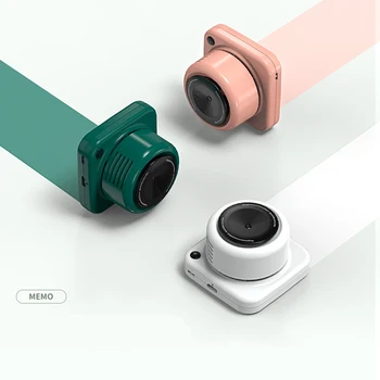 Retro Kamera Asılı Boyun Fanı Ayarlanabilir Asılı Boyun Fanı Öğrenci Açık Taşınabilir Mini Soğutma Fanı 2022 Yeni Çok Renkli