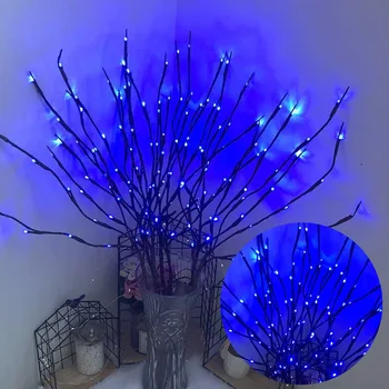 Simülasyon Ağaç Dalı 20 led ışık Dize Noel Süslemeleri Ev için Noel Ağacı Süsleri Yılbaşı Dekoru